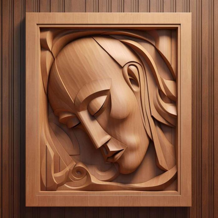 نموذج ثلاثي الأبعاد لآلة CNC 3D Art 